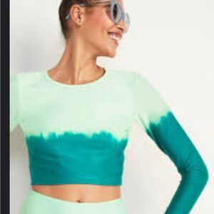 Old Navy 3X Dip Dye Swim Top
